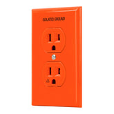 Tomacorriene doble naranja linea esandar voleck